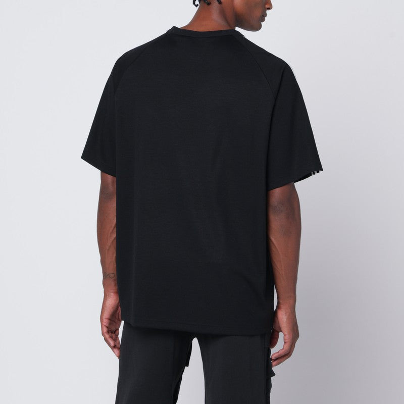 adidas Y-3 Black T-shirt in wool and nylon blend - 2