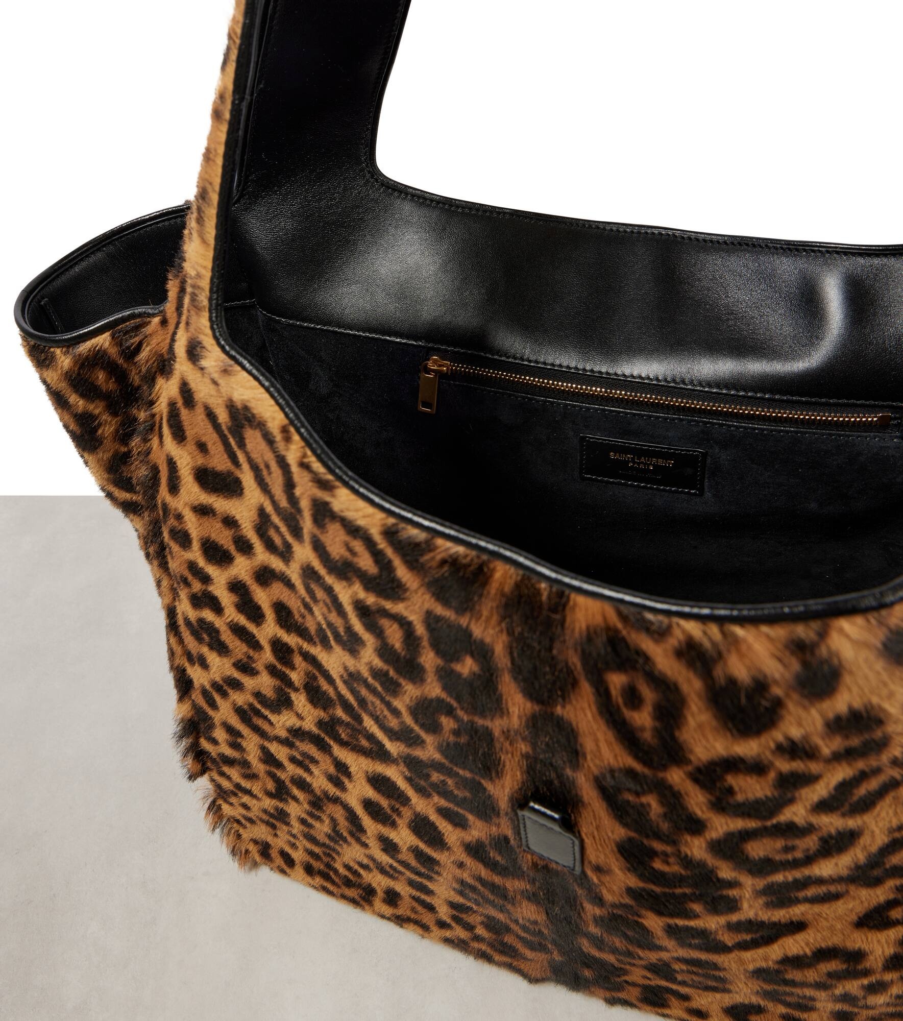 Le 5 À 7 Bea leopard-print shoulder bag - 3