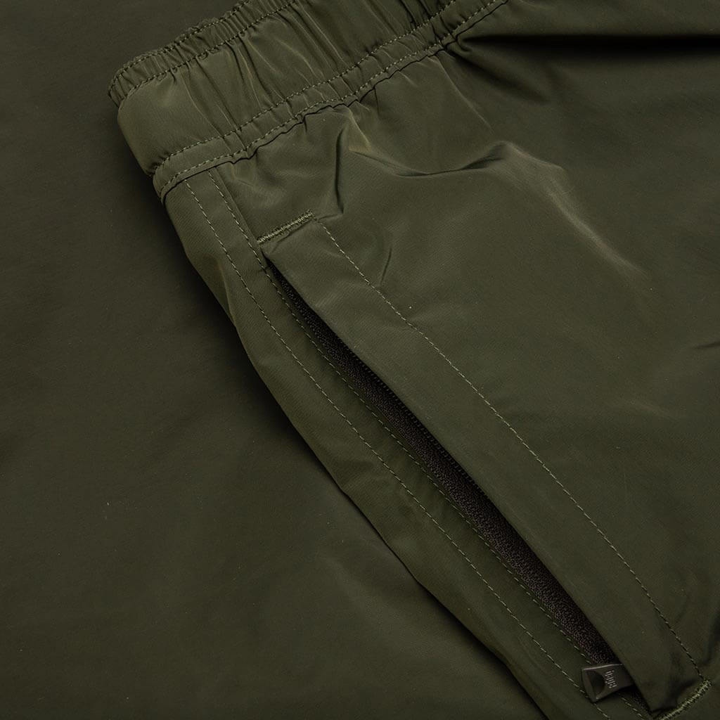 COLLEGE BEACH SHORTS - OLIVE DRAB - 5