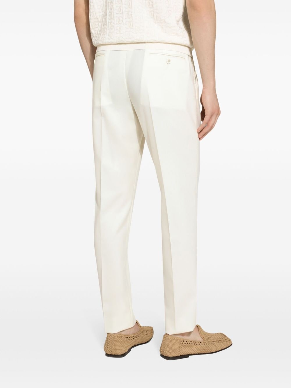 tailored tapered trousers - 5