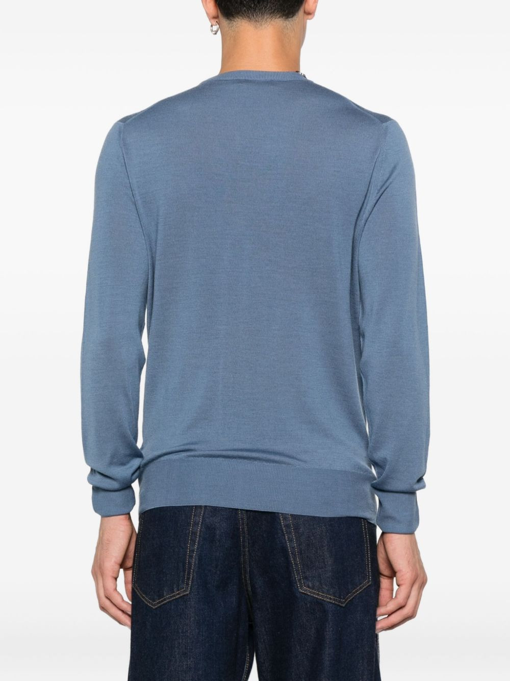 crew-neck wool sweater - 4