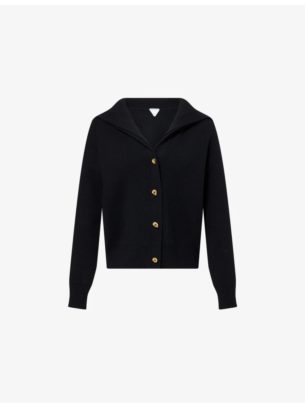 Hooded Compact Wool Knitted Cardigan - 1