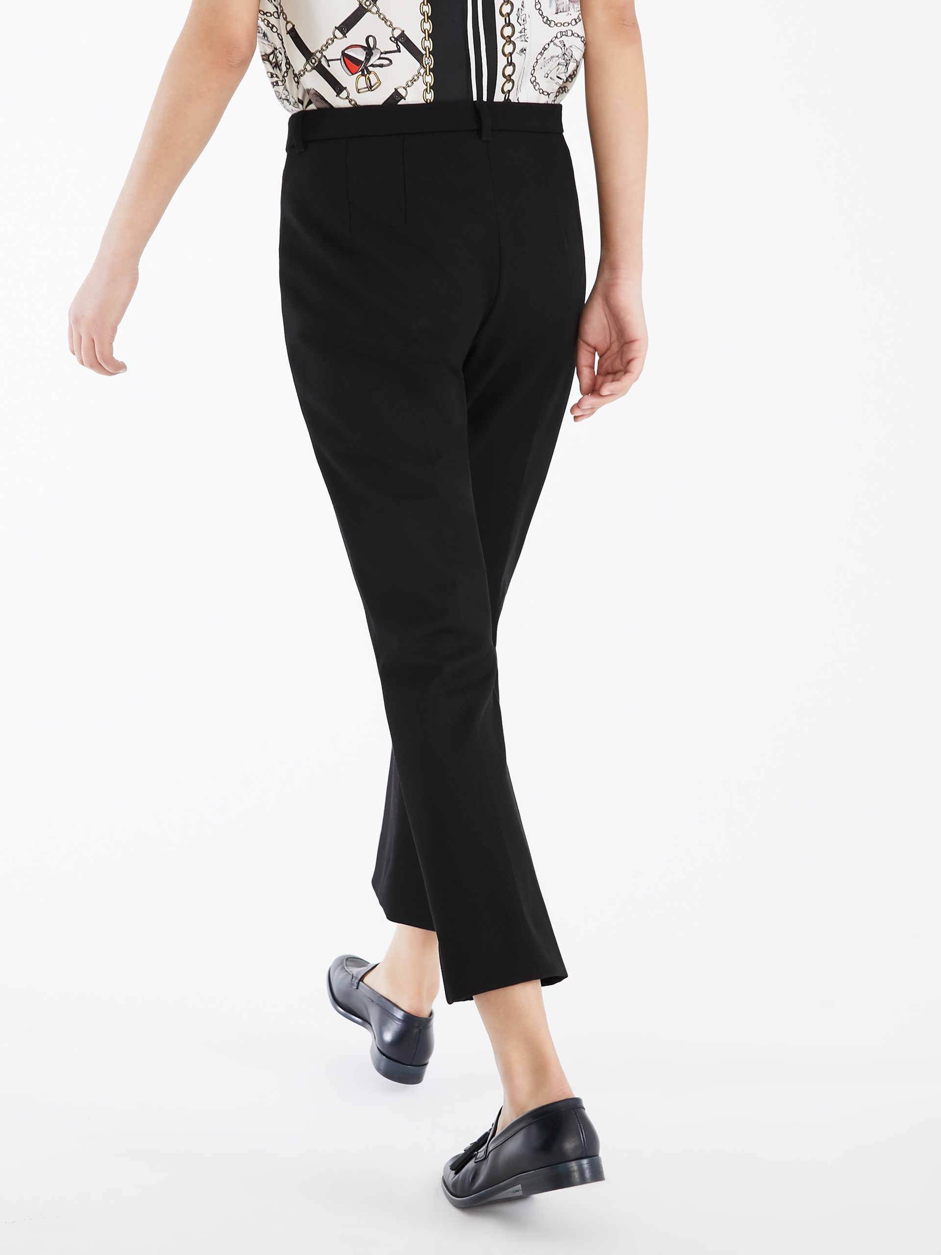 UMANITA Cotton-blend trousers - 4