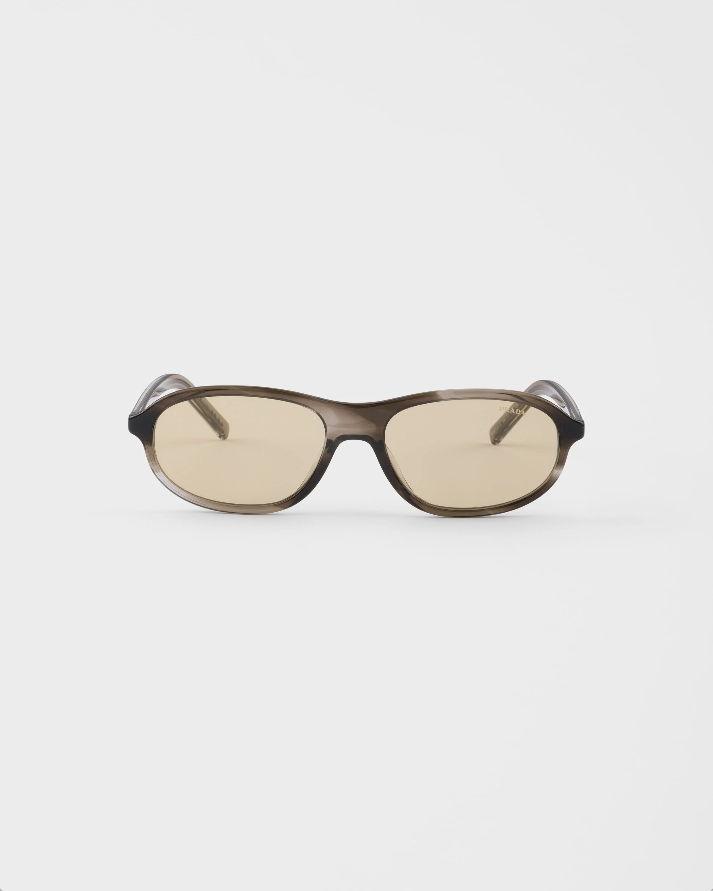 Prada sunglasses with the iconic metal plaque - 1