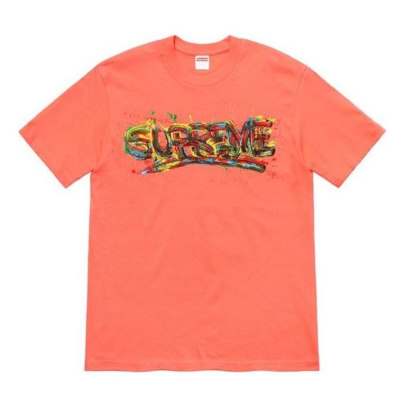 Supreme SS20 Week 1 Paint Logo Tee Logo Tee SUP-SS20-278 - 1