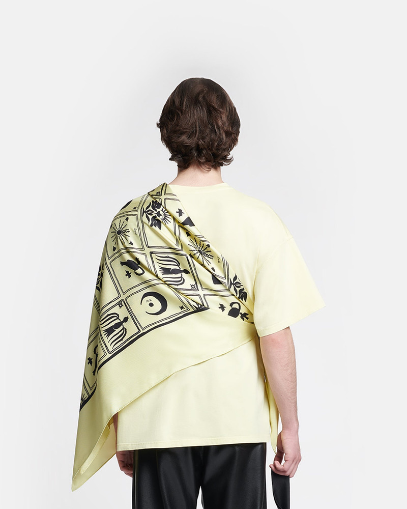 Printed Silk Scarf 9