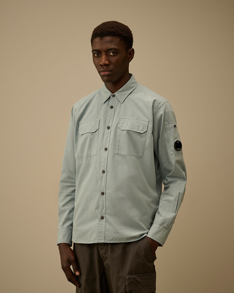 Organic Gabardine Long Sleeve Lens Shirt 3