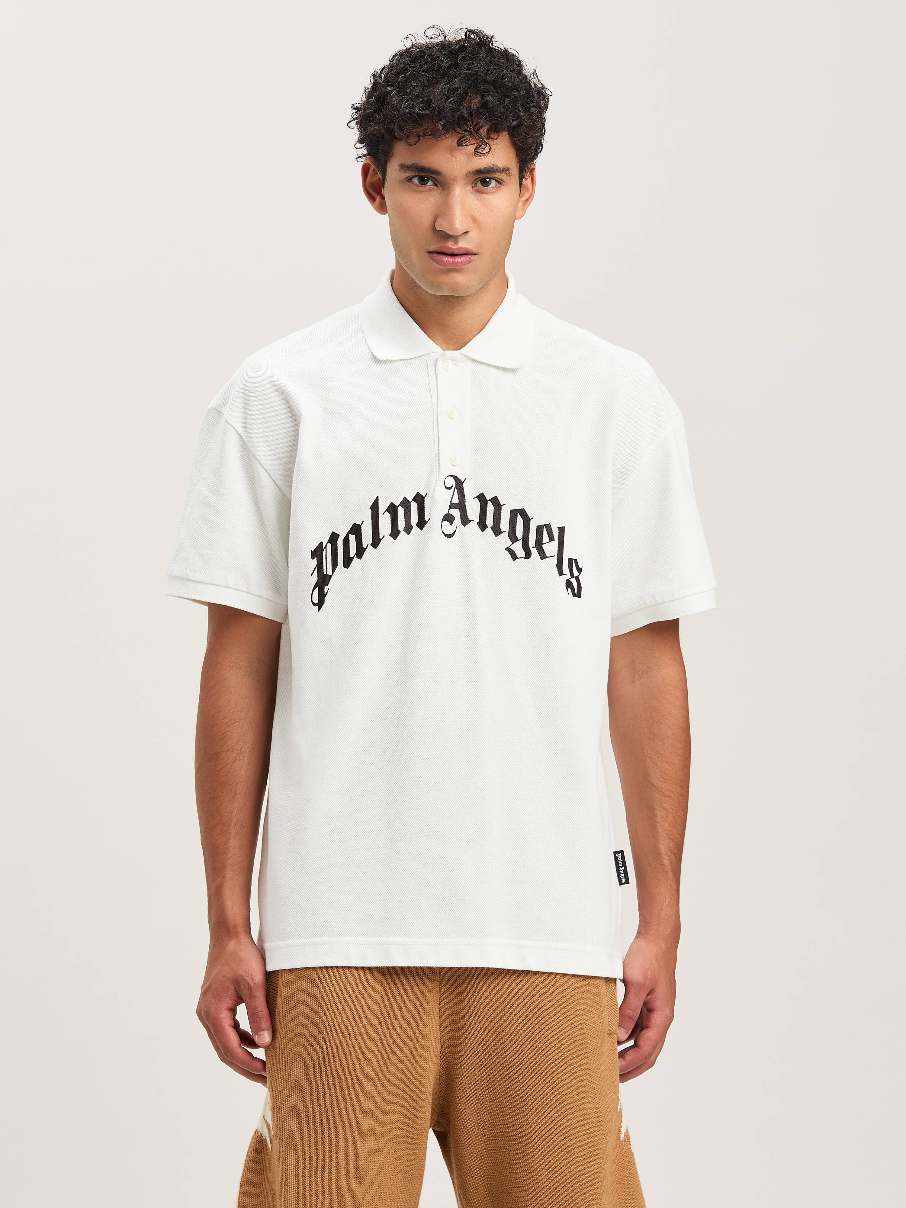 Curved Logo polo shirt - 3