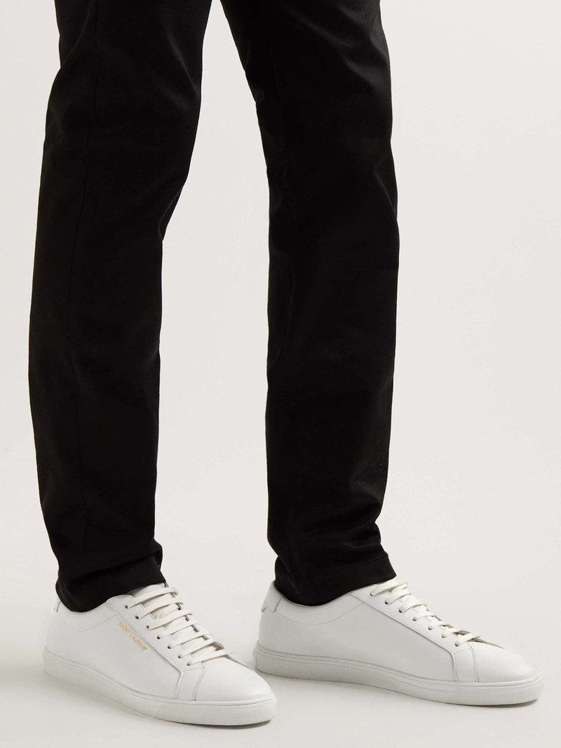 SAINT LAURENT Andy Leather Sneakers outlook