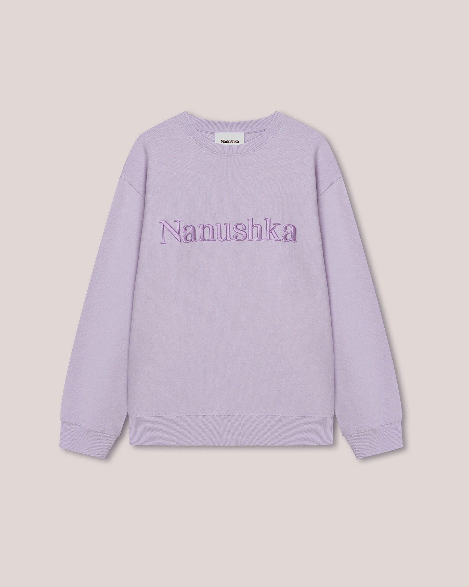REMY - Logo sweatshirt - Lilac - 1