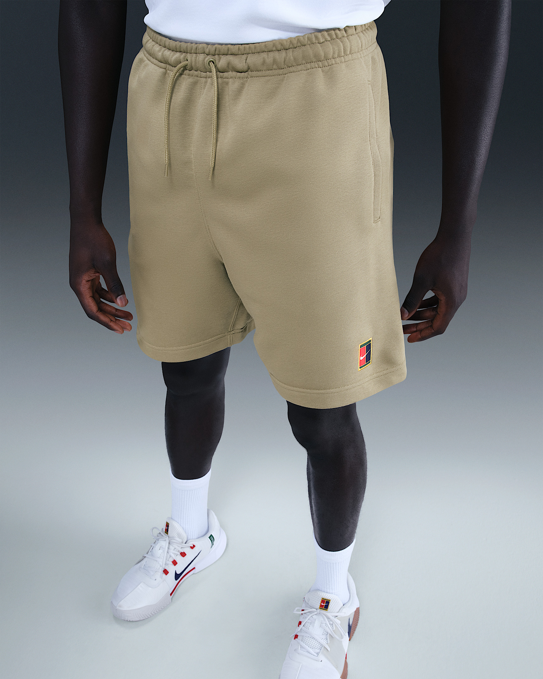 NikeCourt Heritage Men's Dri-FIT Fleece Tennis Shorts - 2
