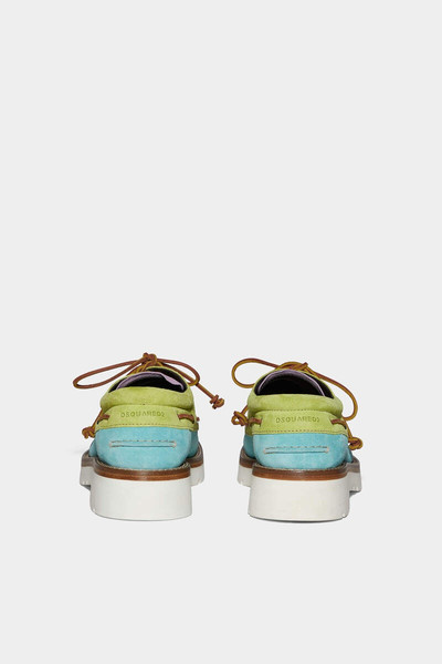 DSQUARED2 PREPPY PASTEL BOAT SHOES outlook