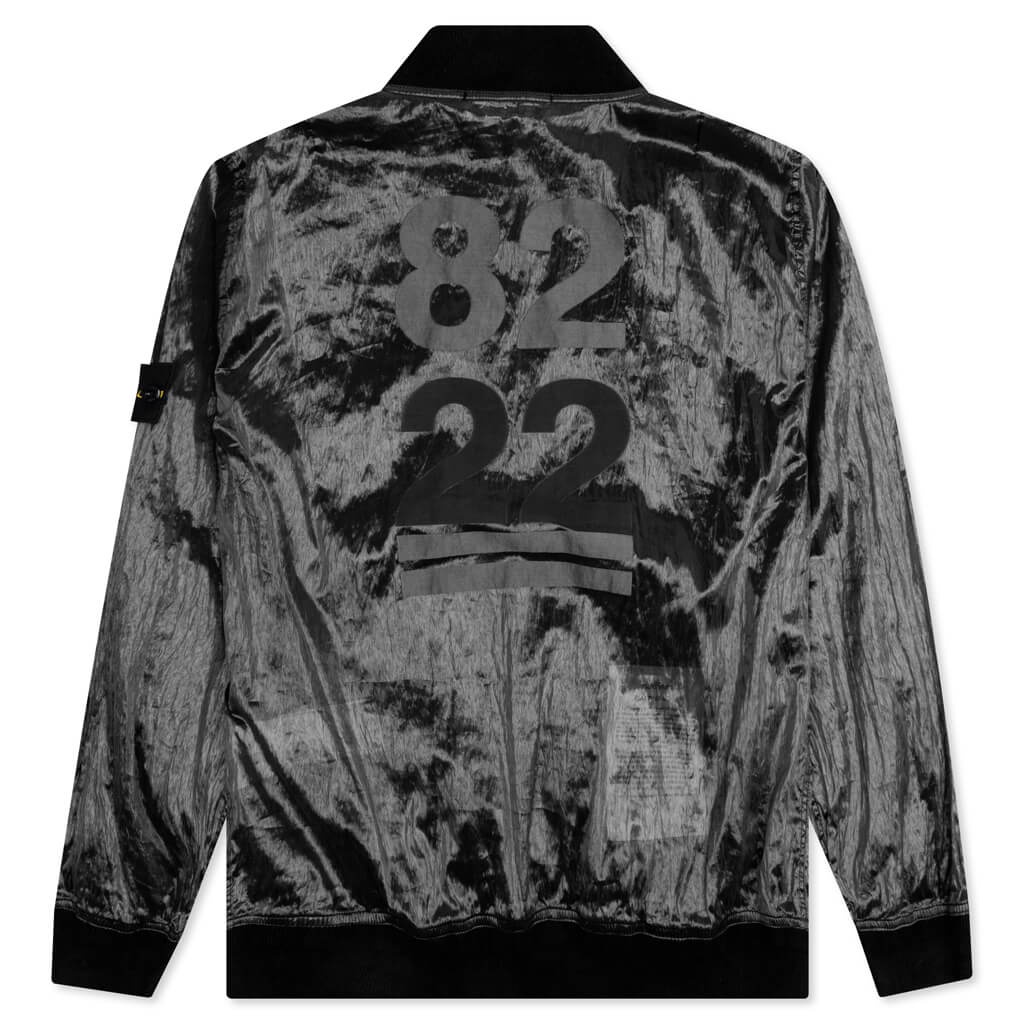 STONE ISLAND BOMBER JACKET 433Q2 - BLACK - 2