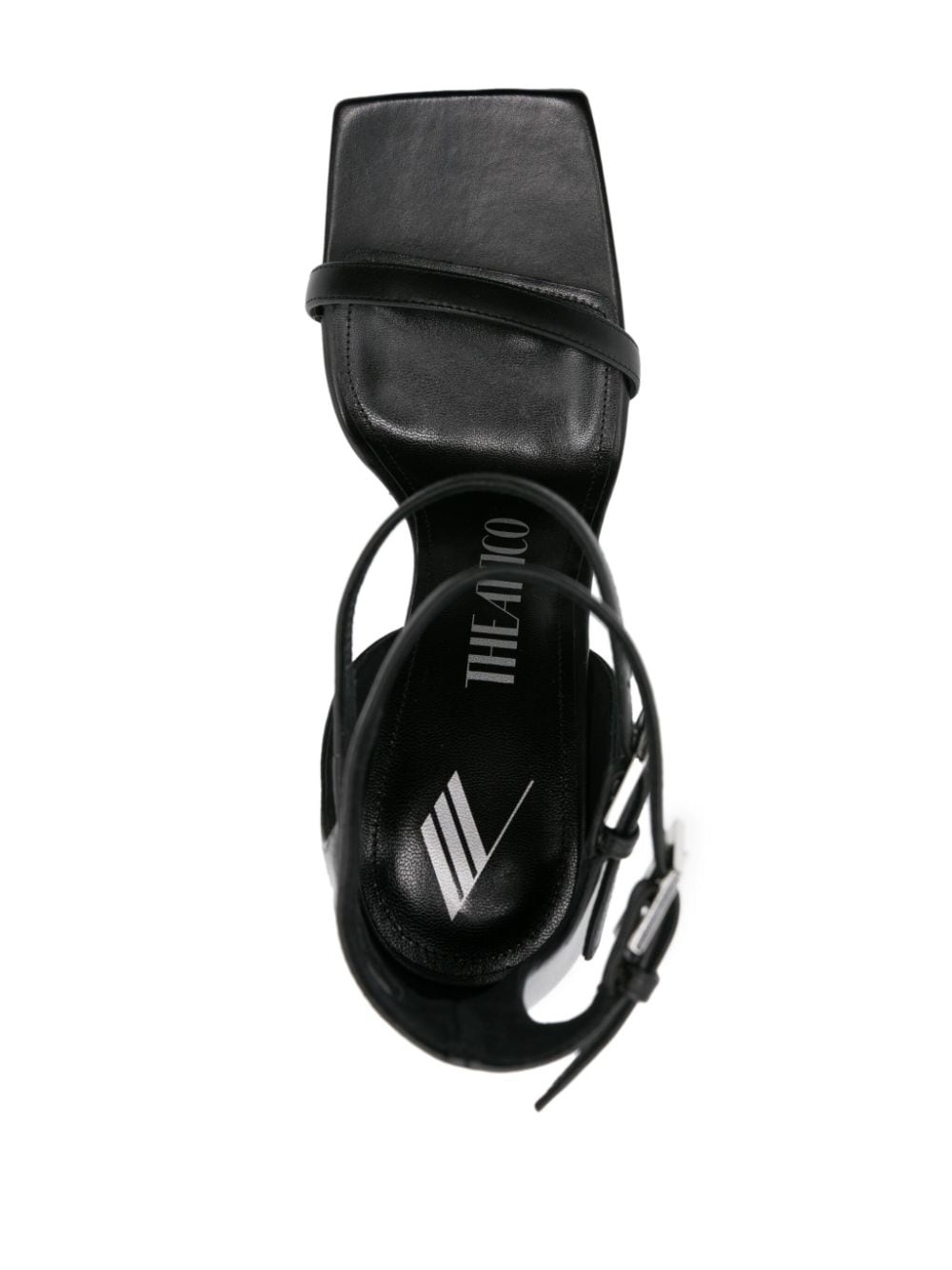 105mm leather sandals - 4