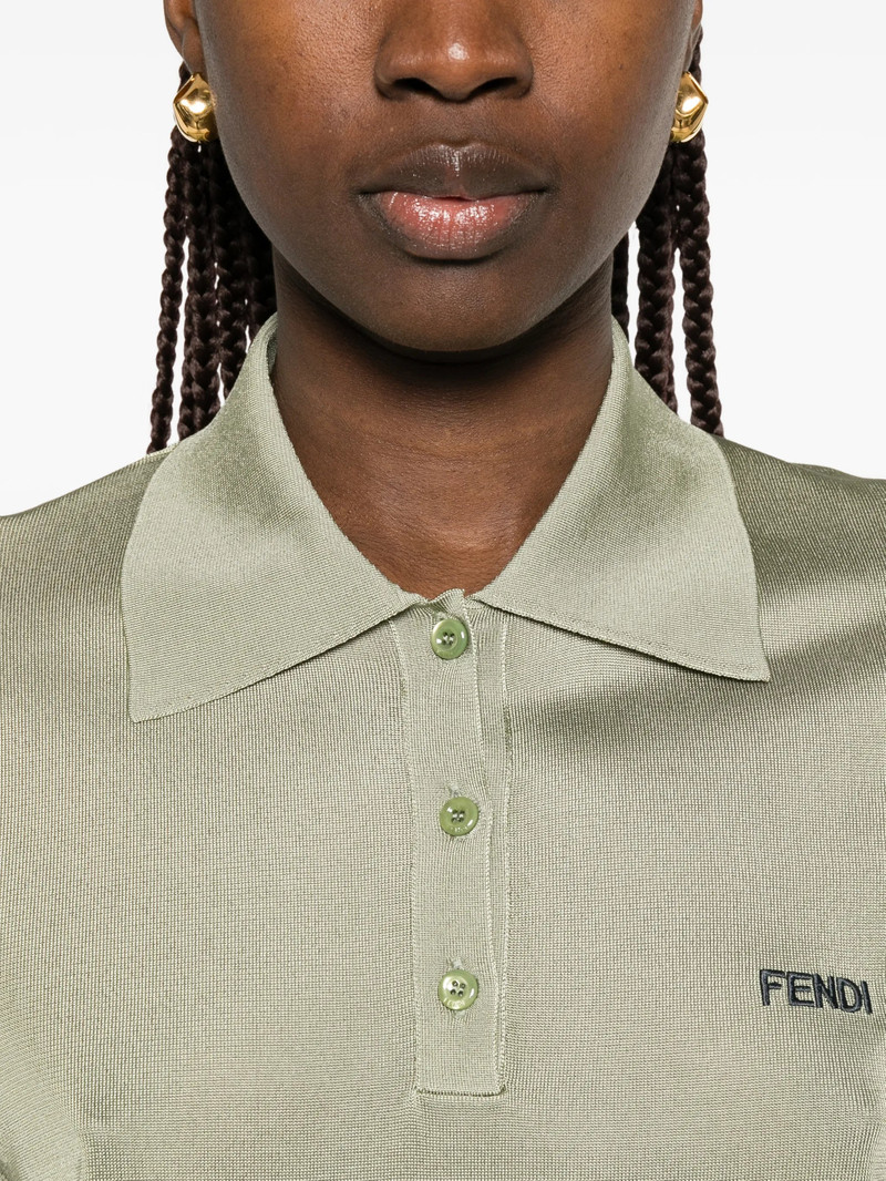 Fendi Button-up Polo Shirt 5