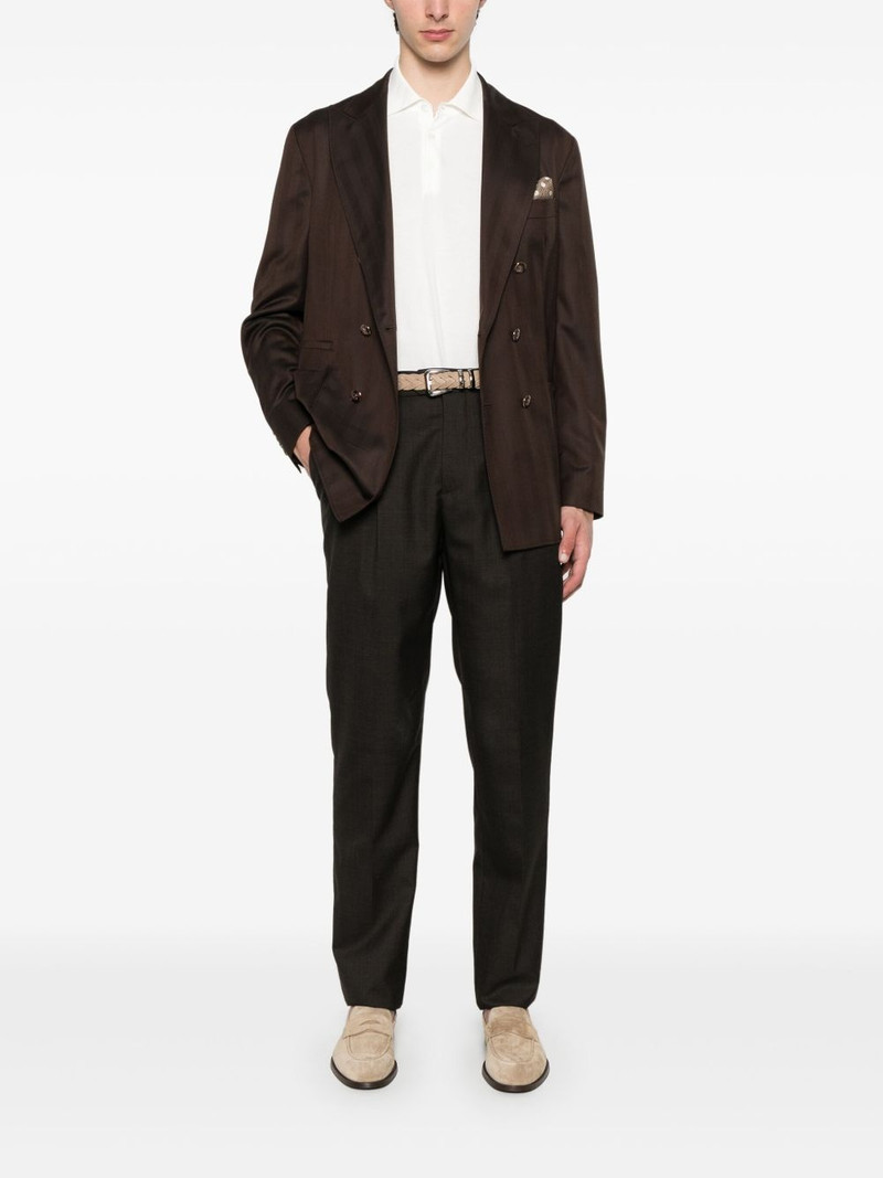 Brunello Cucinelli virgin wool trousers outlook