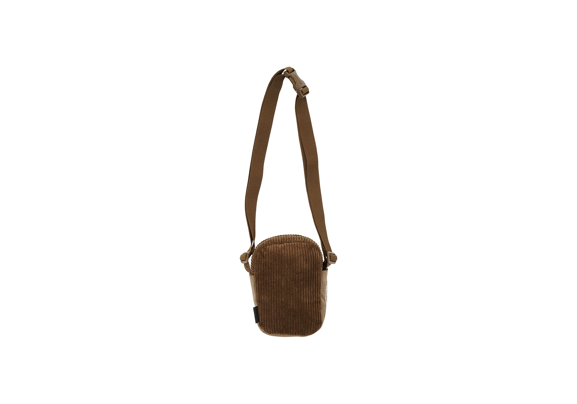 CORDUROY SHOT BAG BROWN - 2