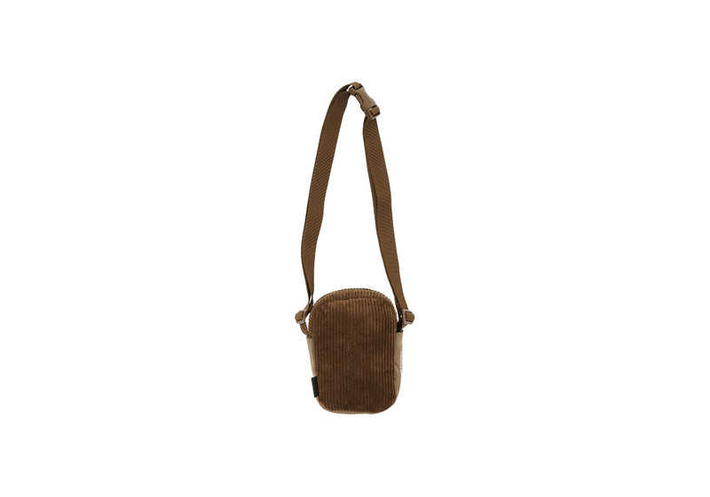 PALACE CORDUROY SHOT BAG BROWN outlook