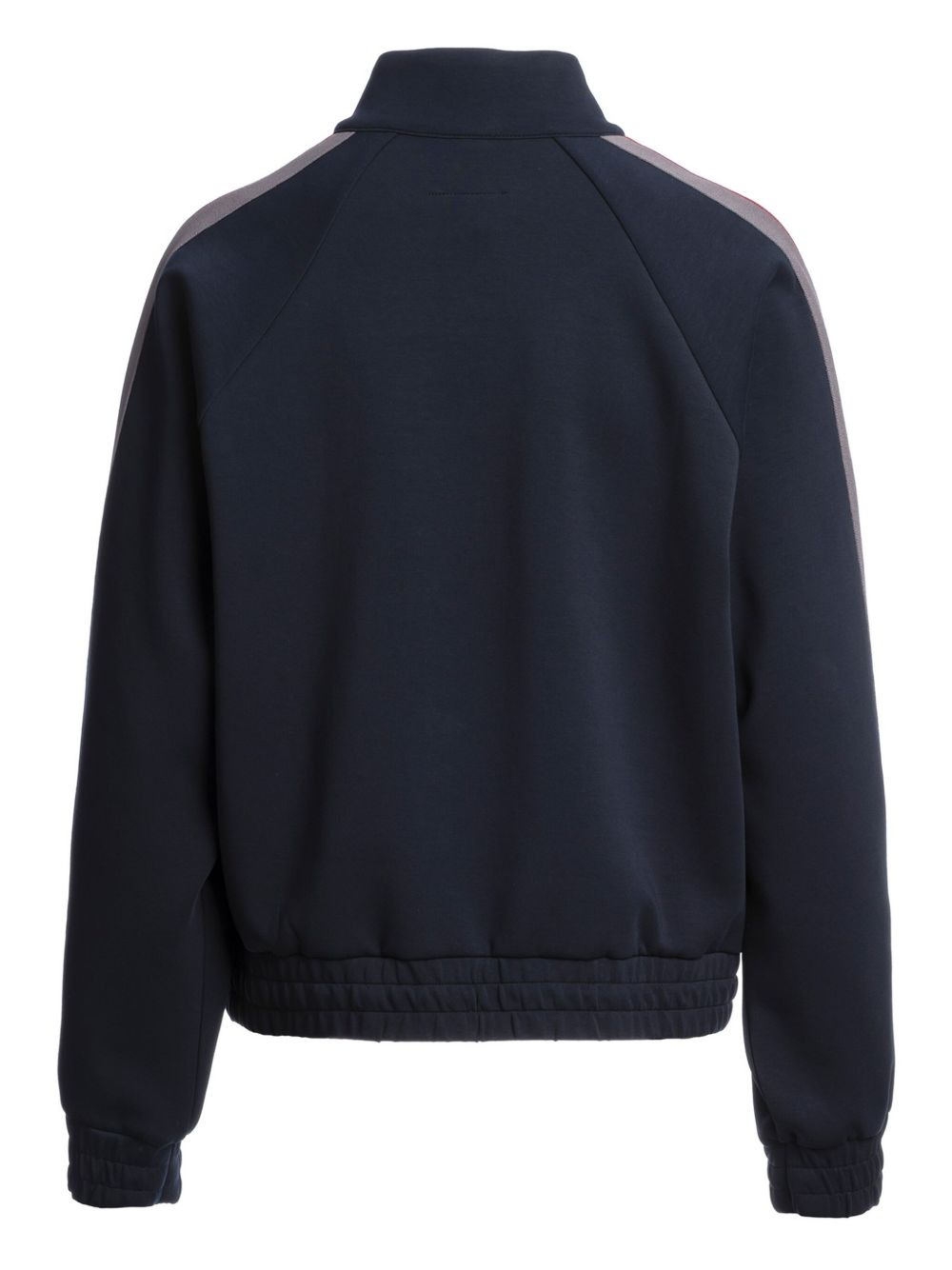 stripe-detail zip-up jacket - 2