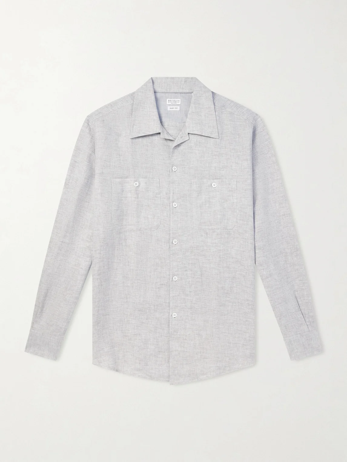 Hemp, Linen and Cotton-Blend Shirt - 1