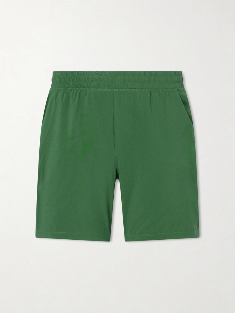 License to Train Straight-Leg 7" Mesh-Trimmed Recycled-Shell Shorts 1