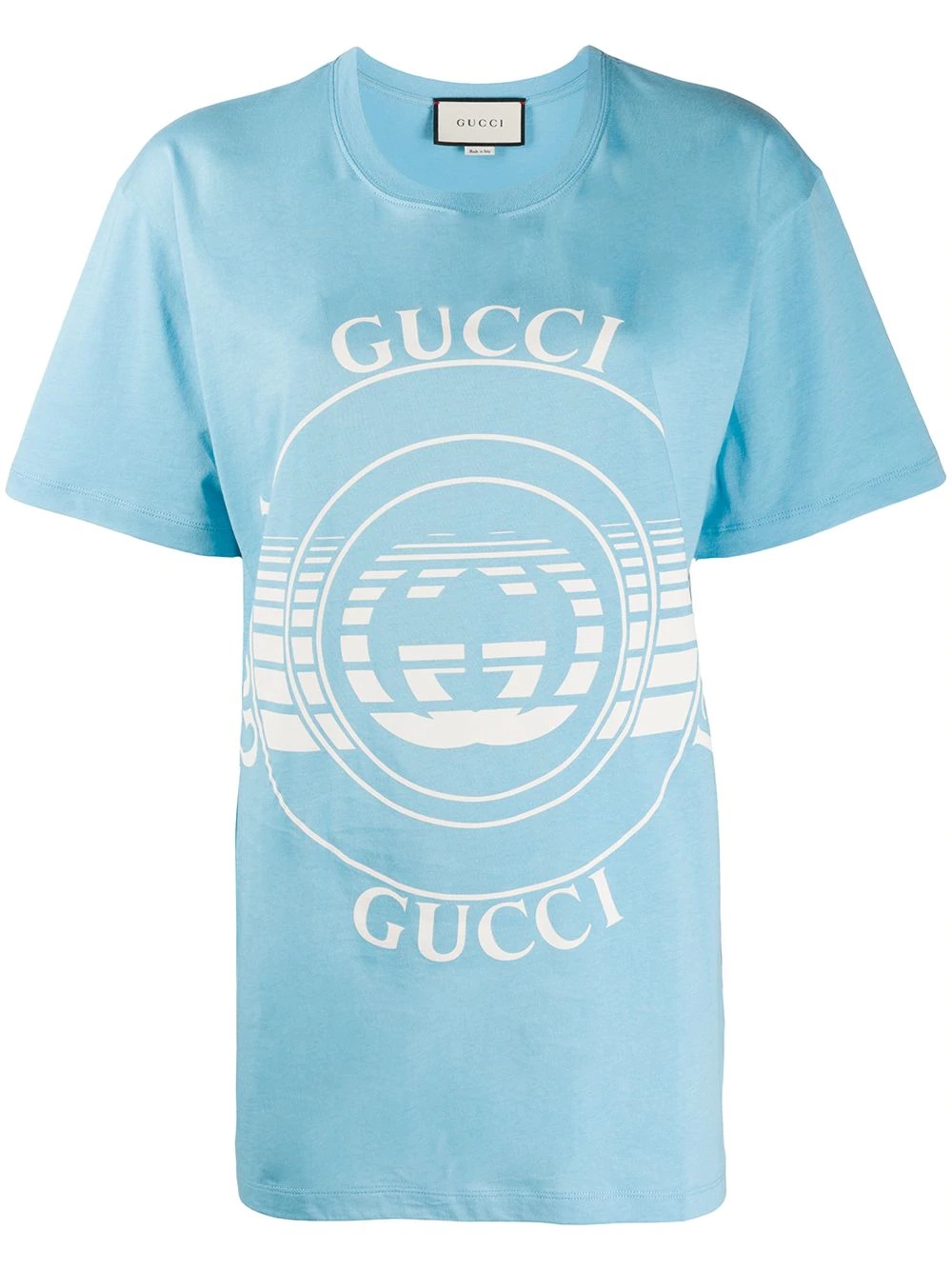 Gucci Disk printed T-shirt - 1