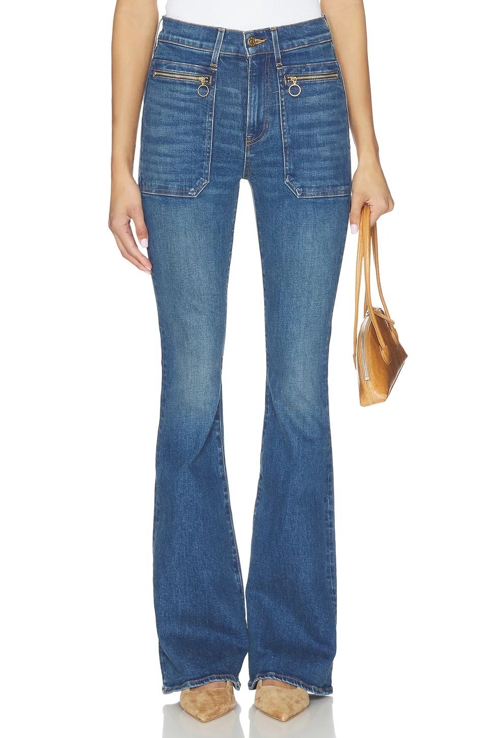 Beverly Skinny Flare Jeans - 1