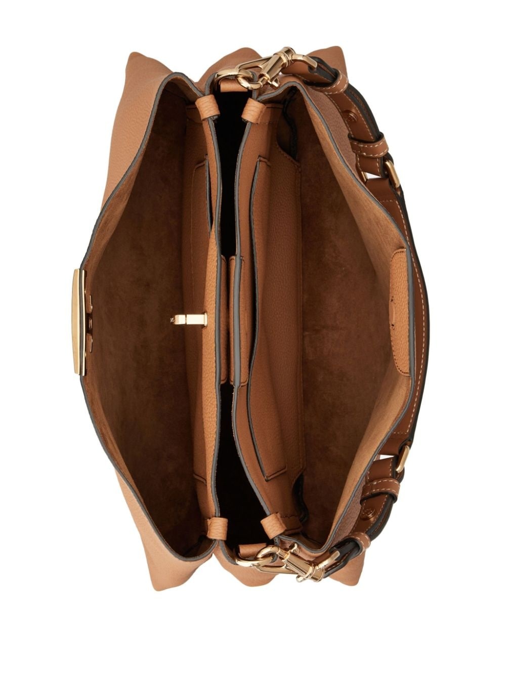 medium T Timeless leather tote bag - 4