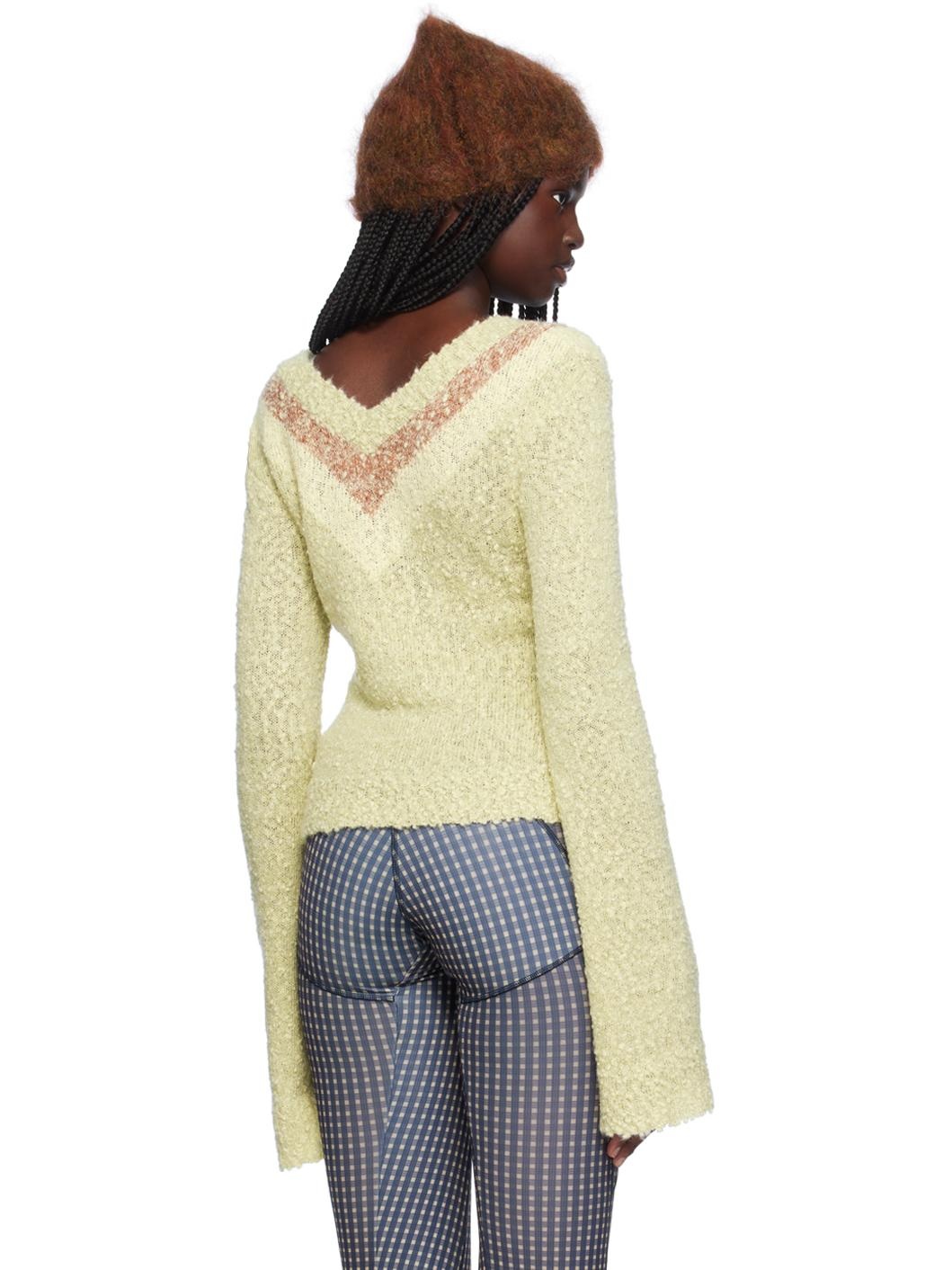 Beige Explosion Sweater - 3