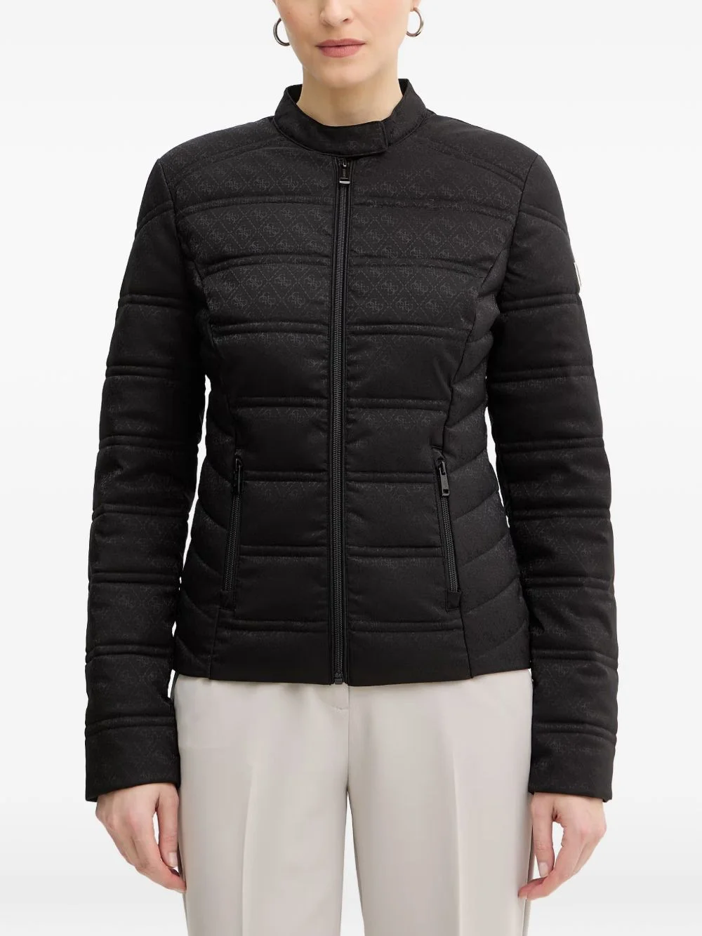 New Vona zip-up quilted jacket - 1