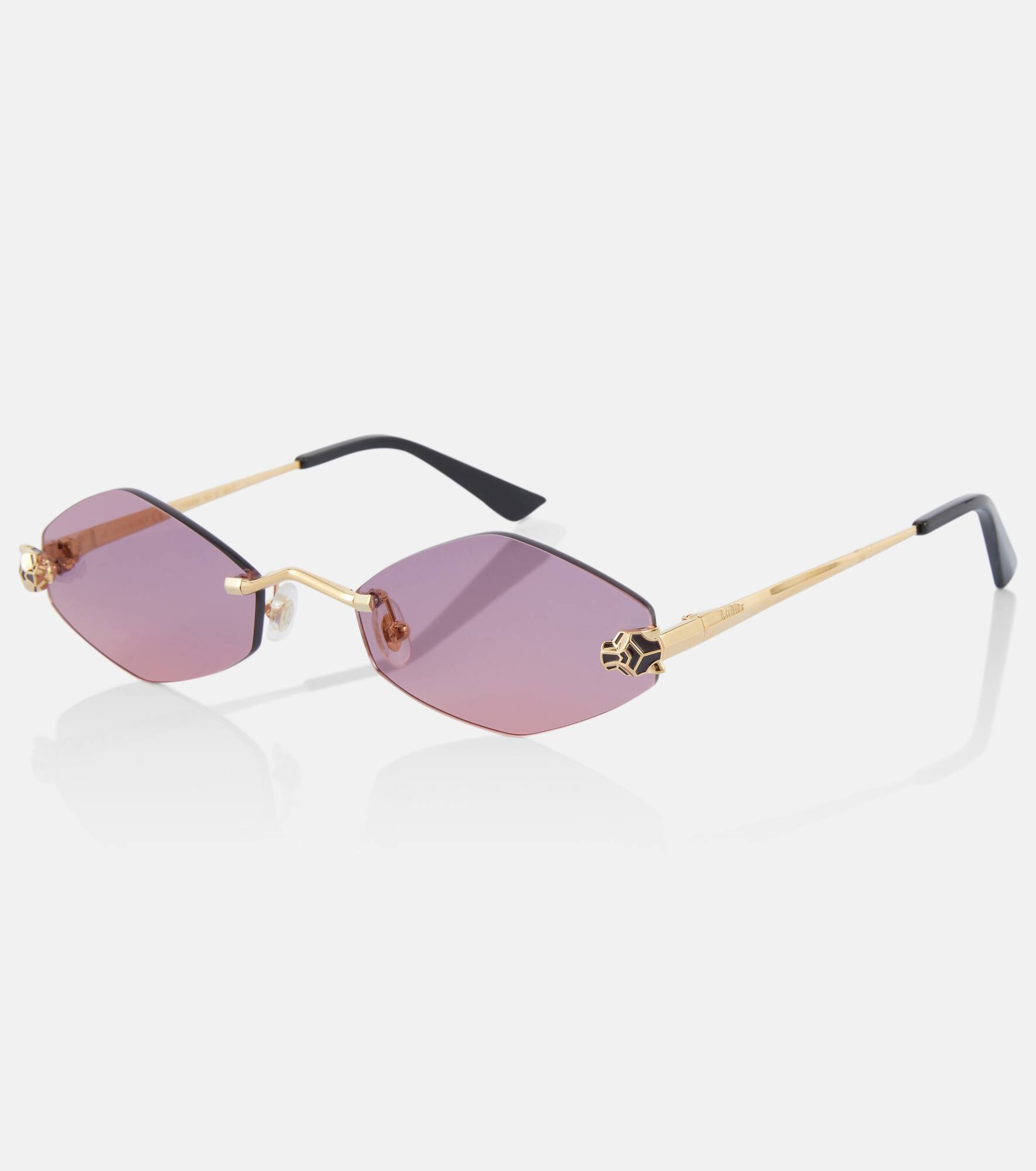 Panthère de Cartier geometric sunglasses - 4