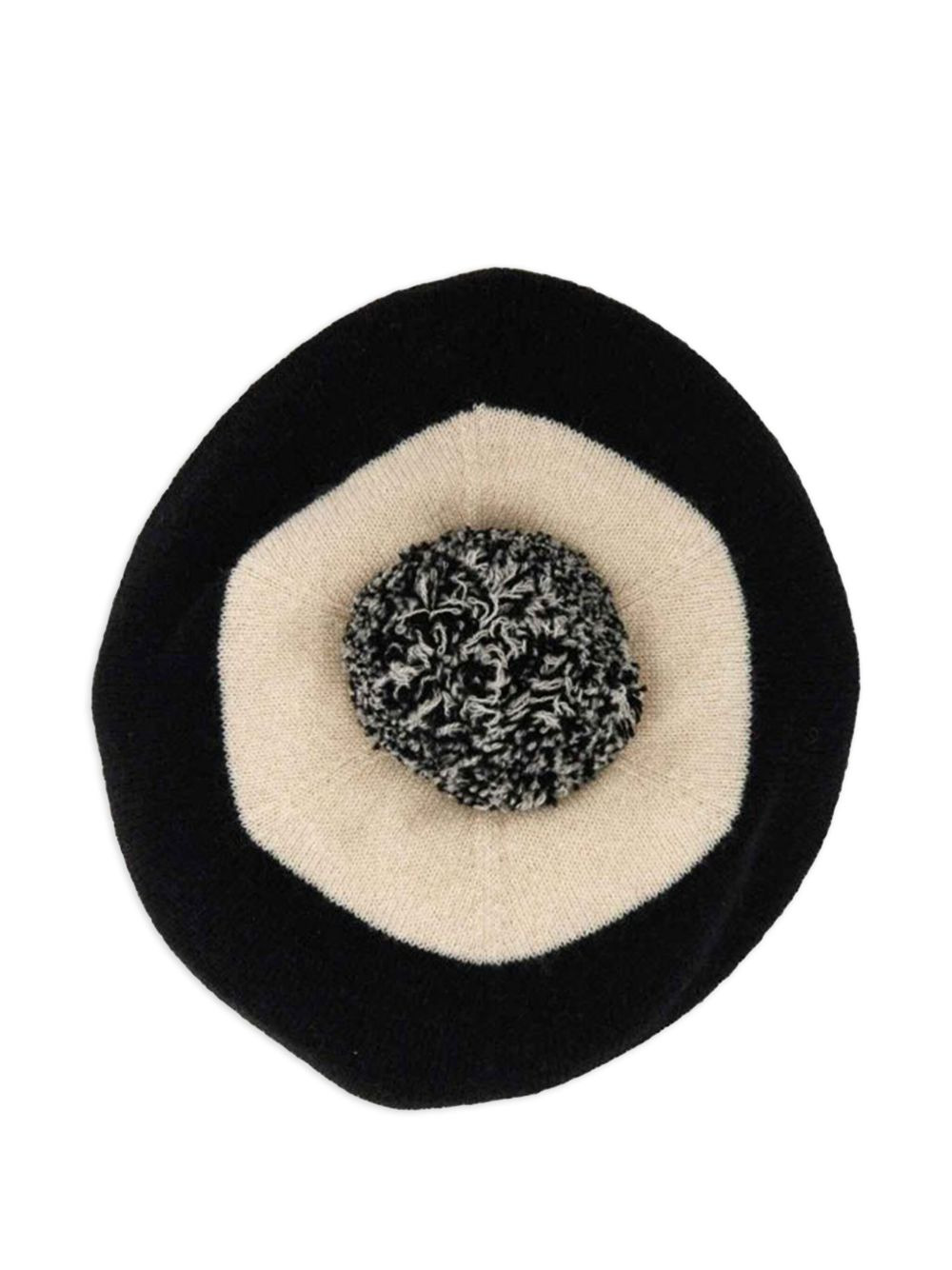 cashmere pom-pom beret - 2