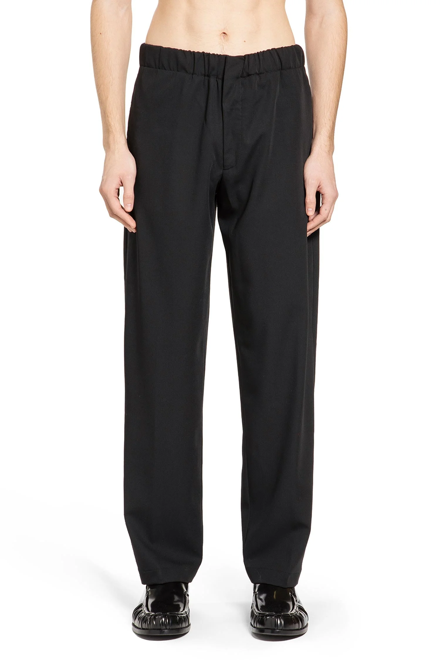 Linen Cotton Silk Trousers - 1