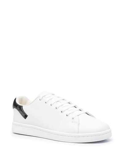 Raf Simons padded heel counter lace-up sneakers outlook