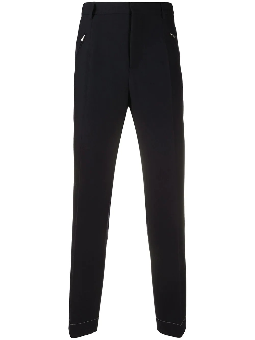 high-rise tailored trousers - 1