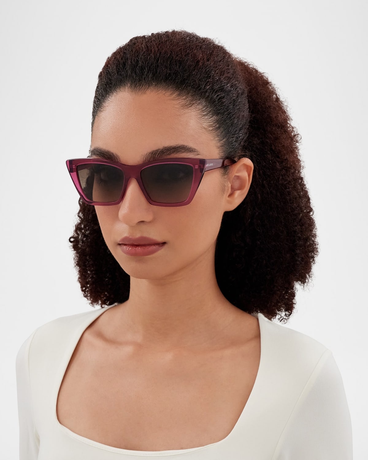 Cat-Eye Acetate Sunglasses - 4
