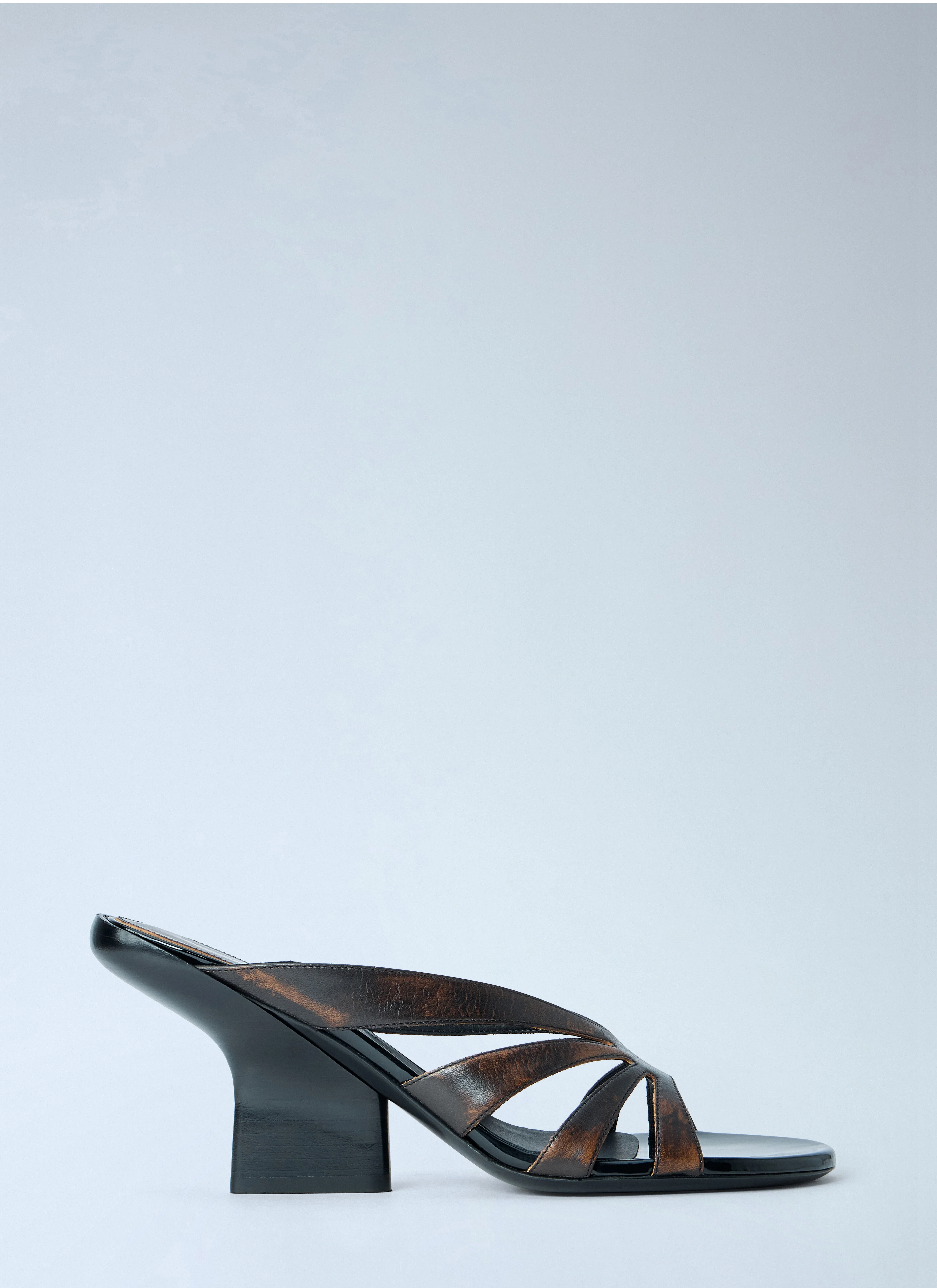 Strappy Block Heel Sandals - 1