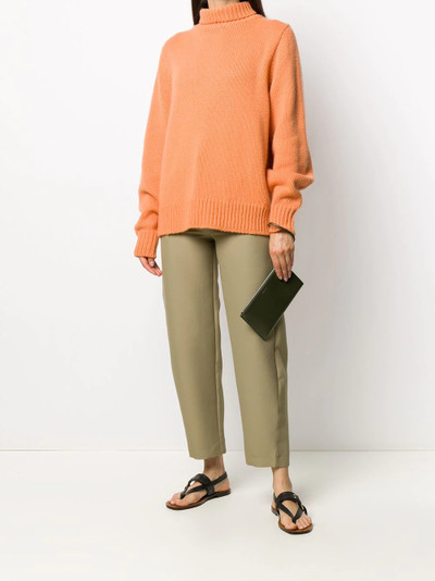 The Row cashmere roll neck jumper outlook