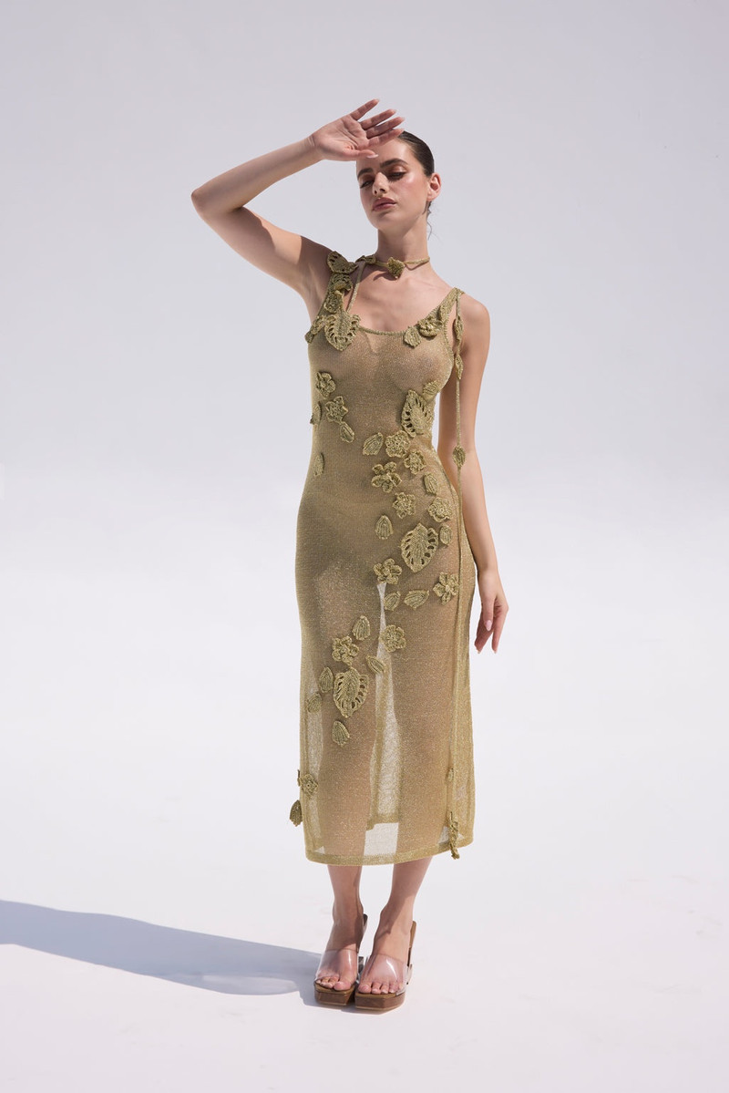Cult Gaia PEMMA KNIT COVERUP - CC2064YX | REVERSIBLE