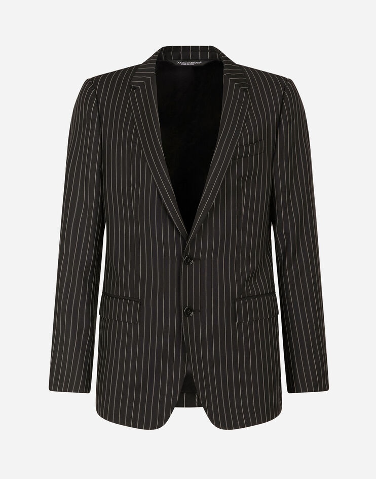 Pinstripe wool Martini-fit suit - 3