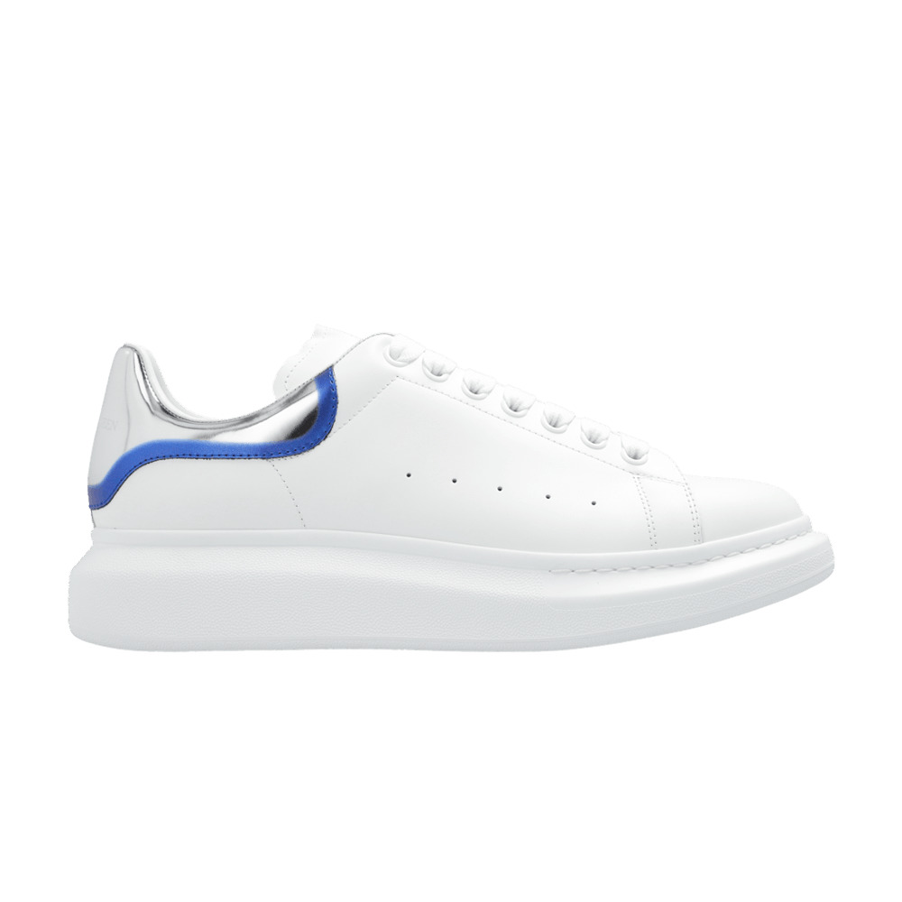 Alexander McQueen Oversized Sneaker 'White Silver Blue' - 1