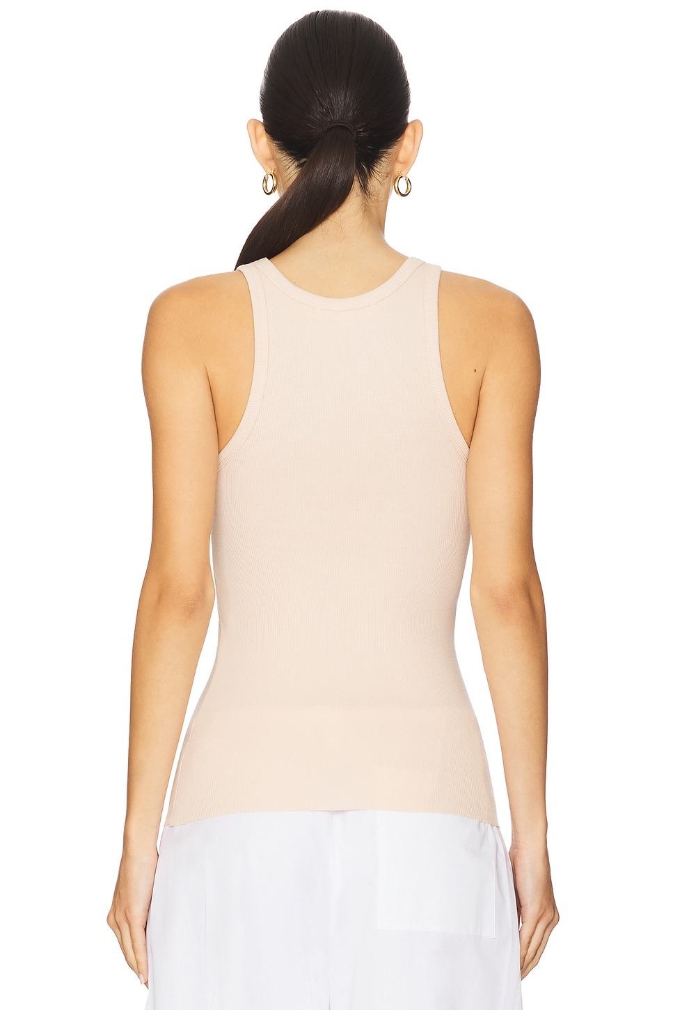 High Neck Fitted Tank - 3