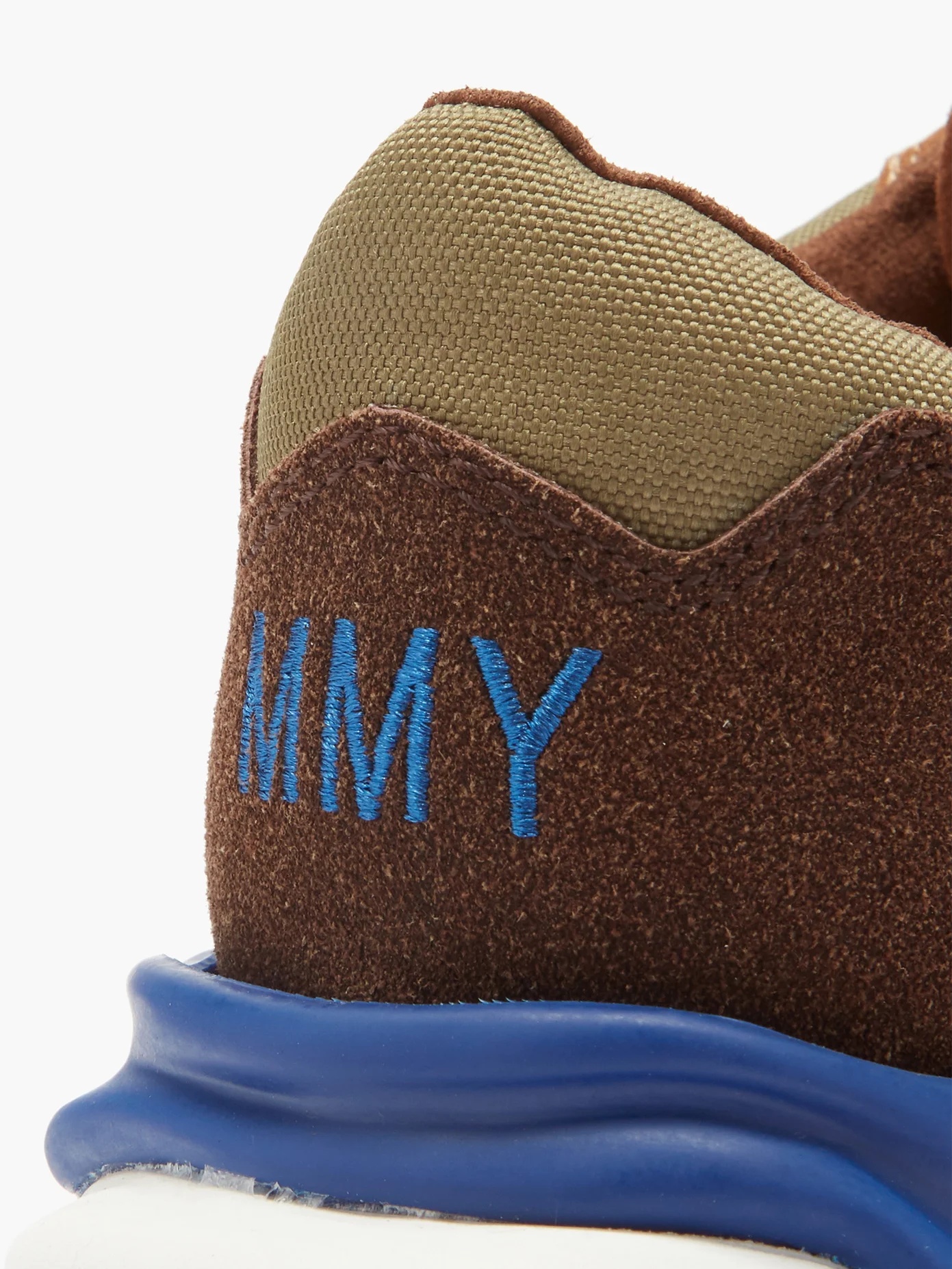 OG Sole suede-panelled trainers - 6