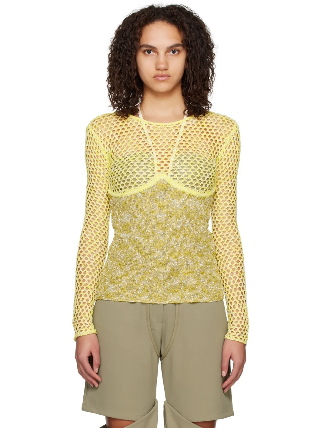 Yellow Bambi Sweater - 1