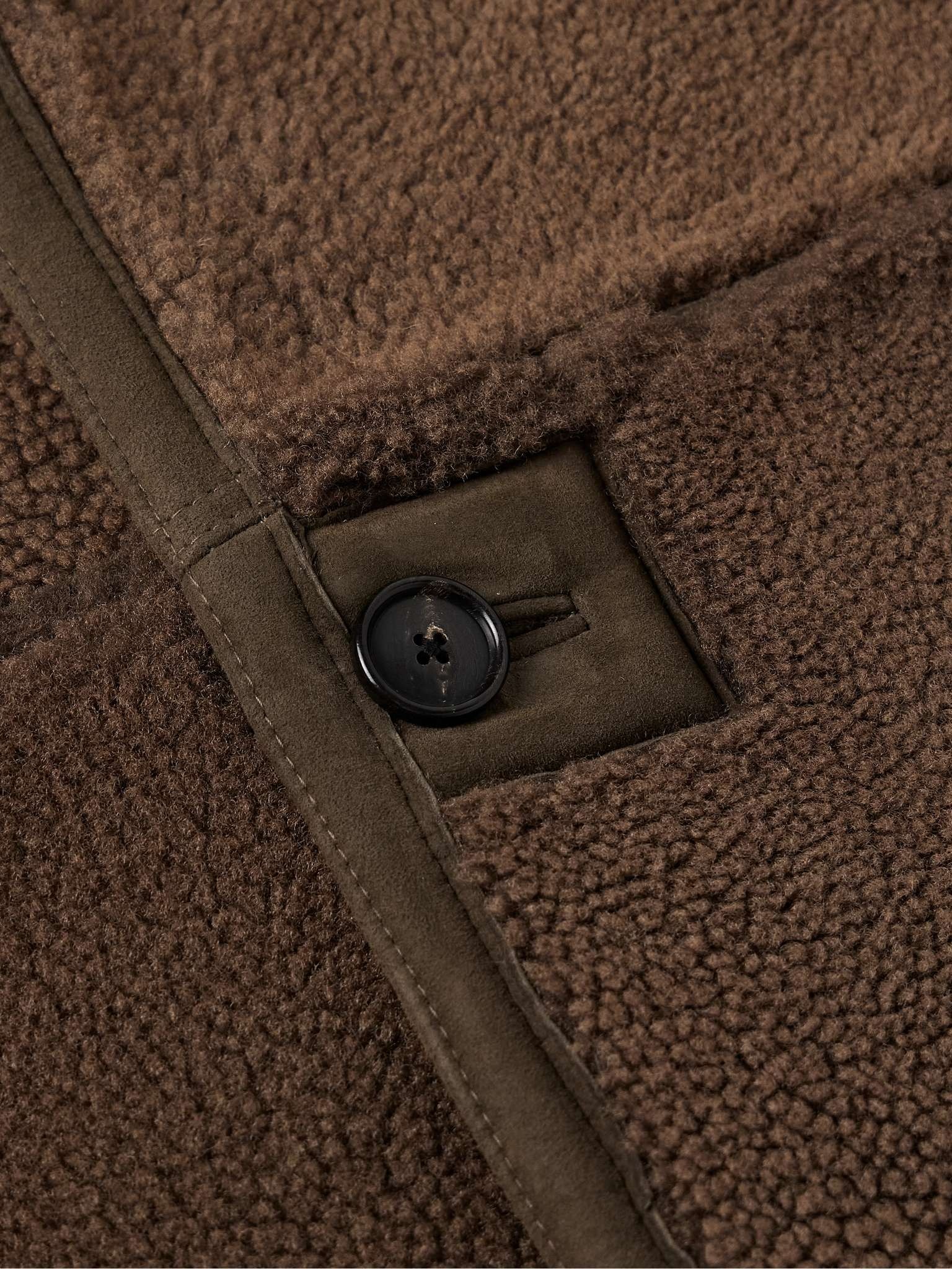 Ranch Reversible Shearling Coat - 4