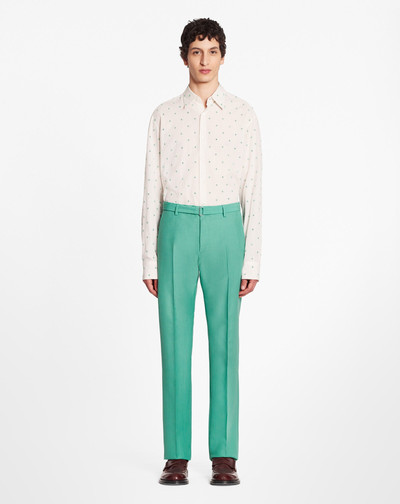 Lanvin EMBROIDERED CLASSIC SHIRT outlook