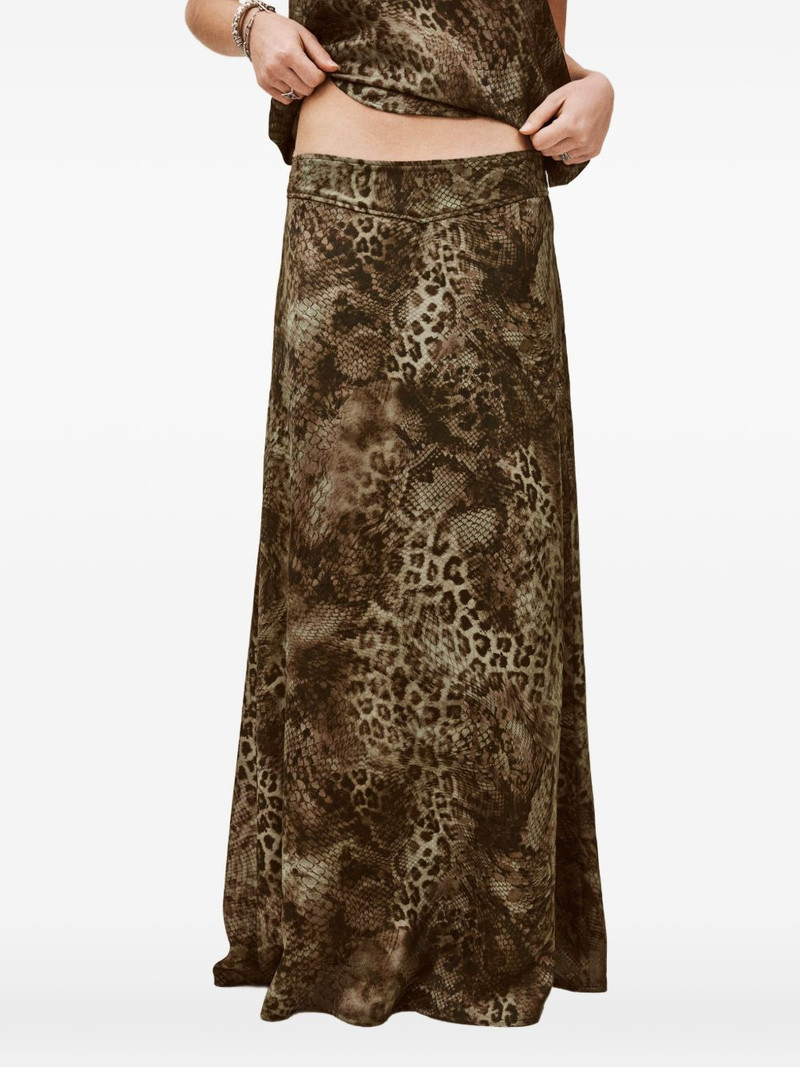 Ciria animal print skirt 3