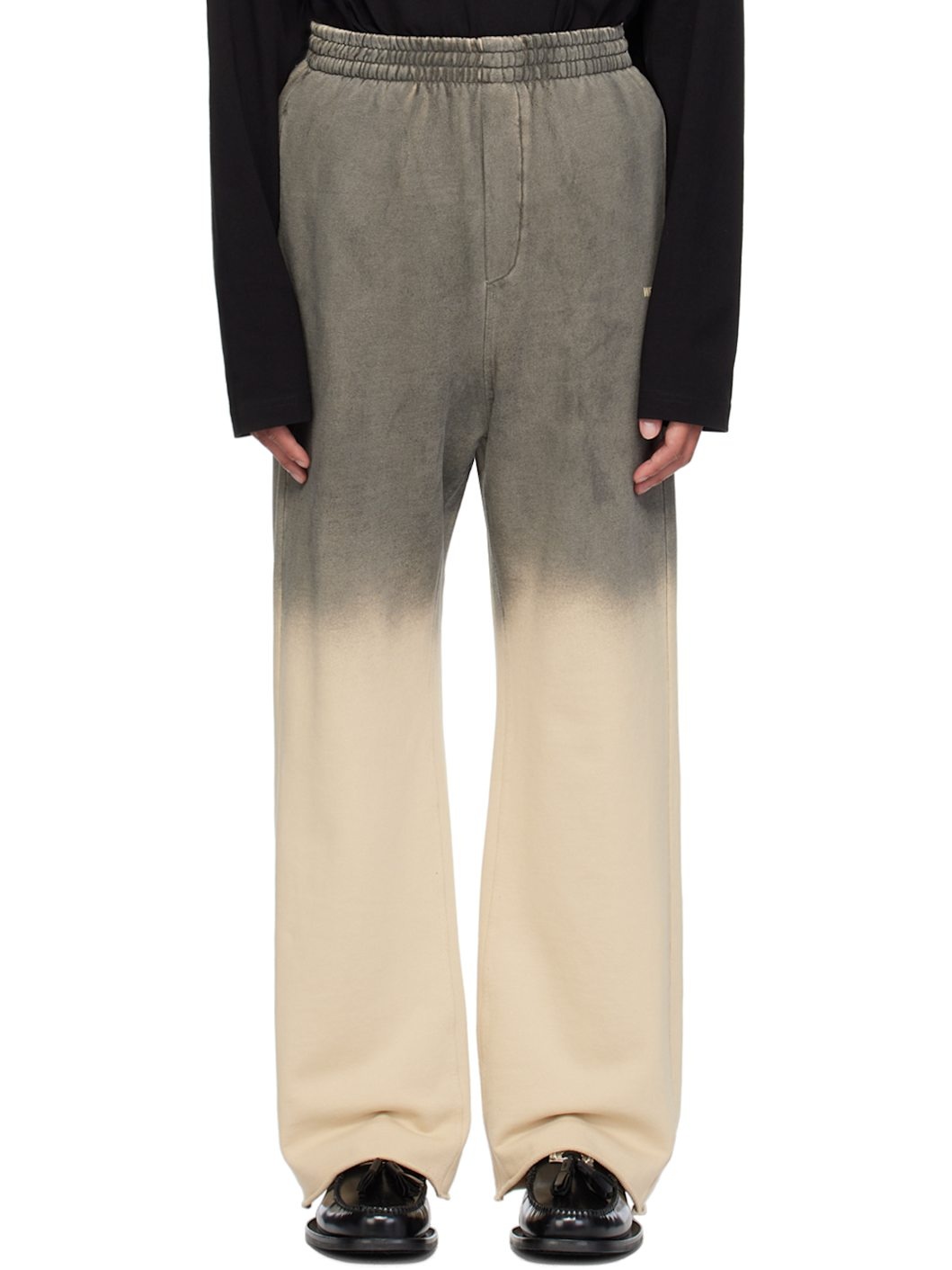 Gray Gradation Sweatpants - 1