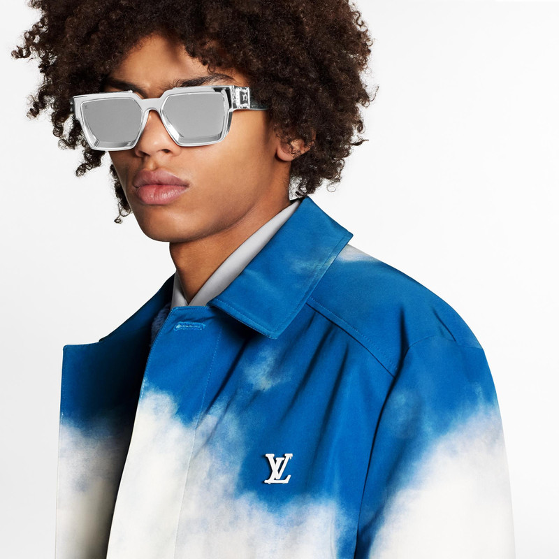 Clouds 90s Raincoat 3