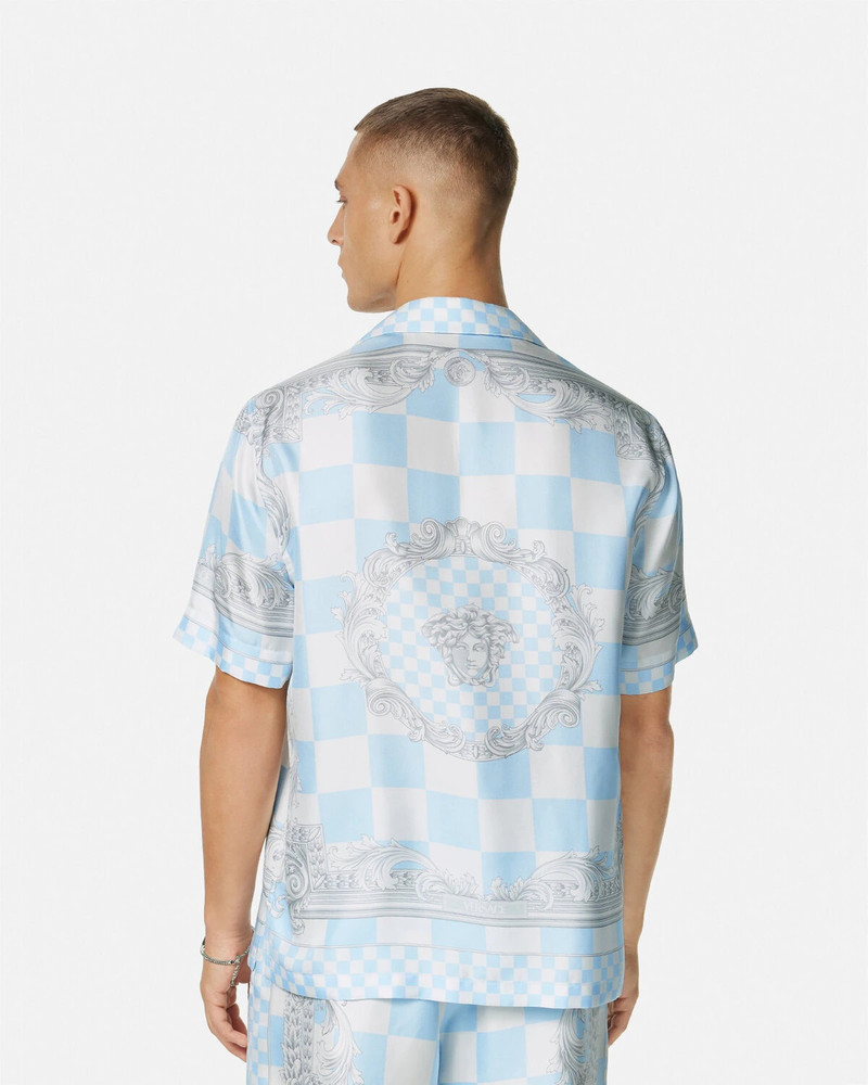 Medusa Contrasto Silk Shirt 5